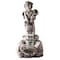 Nature Spring Outdoor Water Fountain with LED Lights, Cherub Angel with Antique Stone Design, Patio, Lawn, Garden 523521VAX - alternate 2